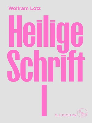 cover image of Heilige Schrift I